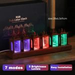 LED RGB Nixie Tube Digital Clock