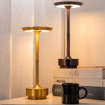 Creative Rechargeable LED Table Lamp – Touch Night Light for Home, Office & Decor