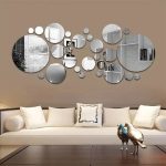26PCs/Set 3D Acrylic Mirror Wall Stickers