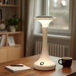 LED Touch Sensor Table Lamp – Rechargeable Wireless Light for Bedroom, Restaurant & Hotel Decor