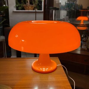 Italy Designer LED Mushroom Table Lamp – Modern Minimalist Lighting for Home & Hotel